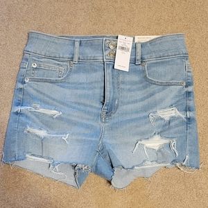 American Eagle Shorts Size 4 Super Hi-Rise Shortie